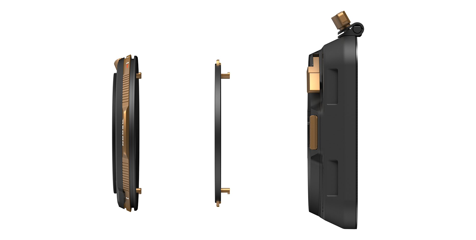 VND/PL Matte Box with adjustable filters for cinema cameras