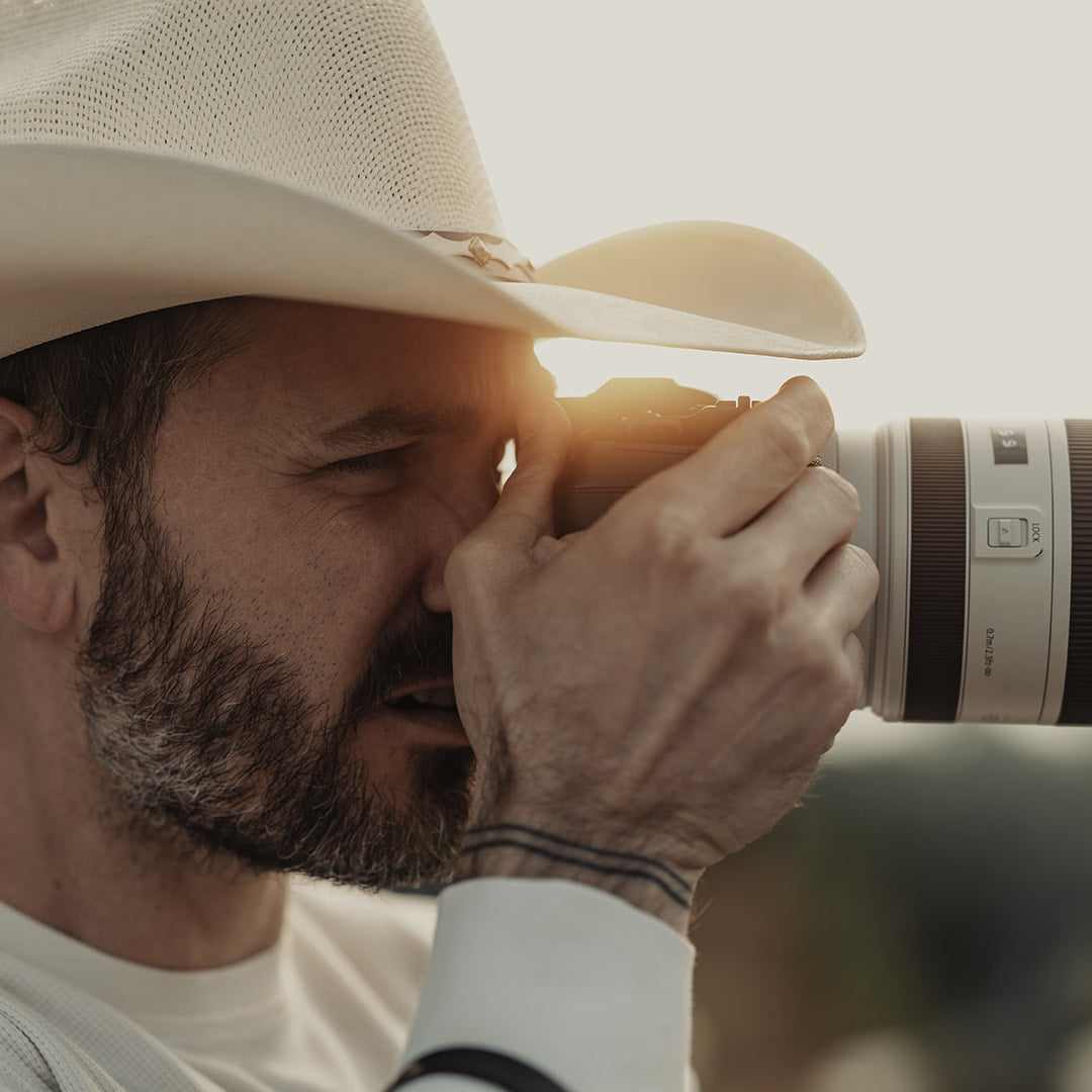 PolarPro Goldstache Filter güneşe karşı çekim örneği